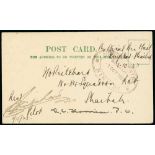 R.A.F Official Postal Services, 1923-37 - 1923 (Oct 1) Similar stampless card to Pritchard at