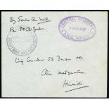 R.A.F Official Postal Services, 1923-37 - 1937 (June 7) Stampless cover to "Wing Commander S.S