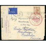 Inter-War Forces Mail, 1919-40 - 1940 Cover from L.R Thompson, a British volunteer at Korpilahti,