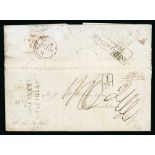 Ship Letters, India Letters & Mobile Boxes - 1829 (Jan 6) Entire letter from Kandy to Wilson & Co in