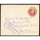First World War, 1914-19 - G.B. 1916-19 Covers and cards from (7) or to (4) P.O.Ws or internees