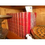 10 German Text Half Leather Volumes, together with Five Readers Digest Dickens & Macauley Volumes (