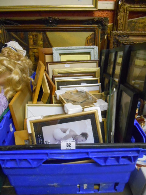 A Box of Picture Frames.
