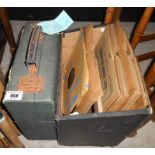 Two Cases Containing Records.