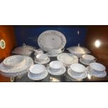 A Quantity of Royal Doulton Waverley Pattern Dinner Wares.