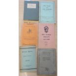A Collection of Mostly Irish Literary Interest Booklets including The Land by Padraic Colum (Dublin,