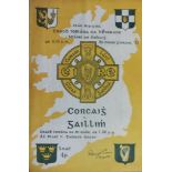 Cork V. Galway 1953: G.A.A.: Hurling 1953: Official Programme, All-Ireland Hurling Final Cork v.
