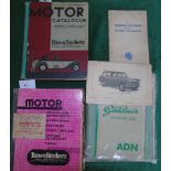 (Trade Catalogue) Brown Brothers Motor Catalogue - No. 387 (1935). A motor & tool catalogue, well