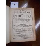 The Irish Rebellion. Sir John Temple Knight. 1646. London: R white for Samuel Gellibrand. Scarce