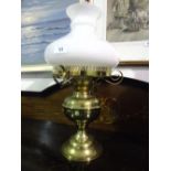 A Brass Oil Lamp