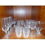 A Good Quality Group of Early 20th Century and Later Glassware.