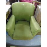 A 20th Century Upholstered Tub Chair.