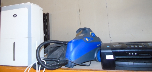 A Premier Dehumidifier, along with a Brother Printer & a Steam Cleaner (3) (working acc. to owner).
