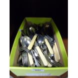 A Large Quantity of Silver Plated Cutlery.