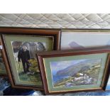 A Large Quantity of Pictures, Prints and Mirrors.