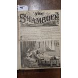 The Shamrock Vol 9, 10. A collection of the weekly supplement The Shamrock magazine with original