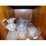 A Large Quantity of 18th/19th Century Irish Glassware, mostly a.f.