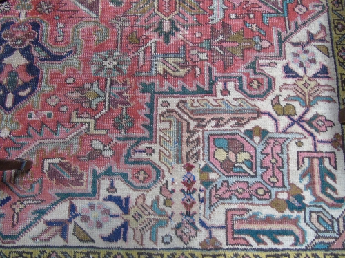 An Old Persian Rug, approx. 270 x 180cm.