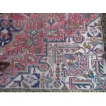 An Old Persian Rug, approx. 270 x 180cm.