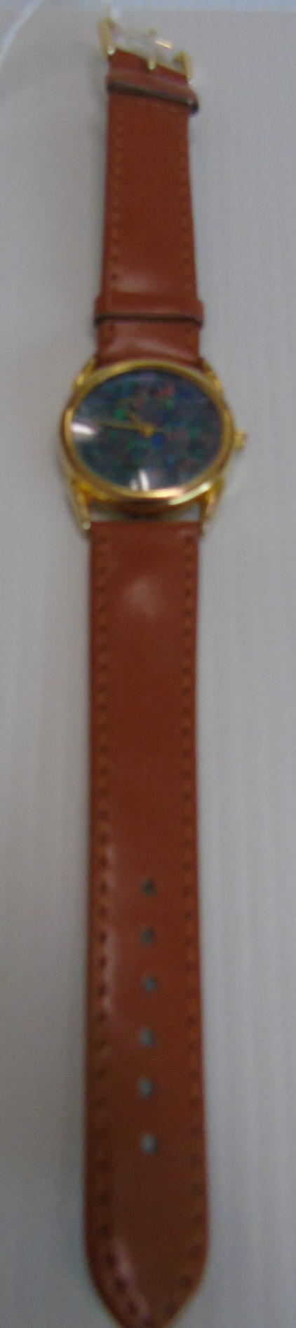 A Jorgen Jensen Opal Faced Wristwatch, in working order according to owner.