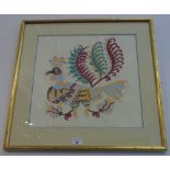 A Hand Painted Design of an Embroidery from Skyros. 18 x 17ins.