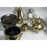 A Quantity of Brassware.