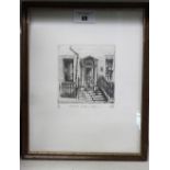 Brian Lalor (Ireland, b. 1941) North Side, Dublin Etching, limited edition. Titled, numbered 91/