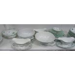 A Rosenthal Chippendale Dinner Service, comprising of various tureens, coffee pots, sauce boats,