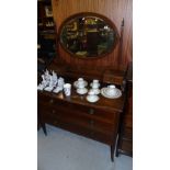 An Edwardian Mahogany & Inlaid Dressing Table of Good Quality.
