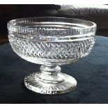 A Waterford Crystal Pedestal Bowl.