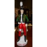 An Irish Mist Decanter in the Form of an Irish Soldier in the Irish Brigade and Austrian Army, circa