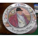 A Royal Doulton Hunting Series Plate; 'The Hunting Man'.