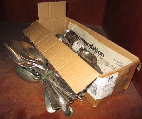 A Large Quantity of Silver Plate Cutlery.