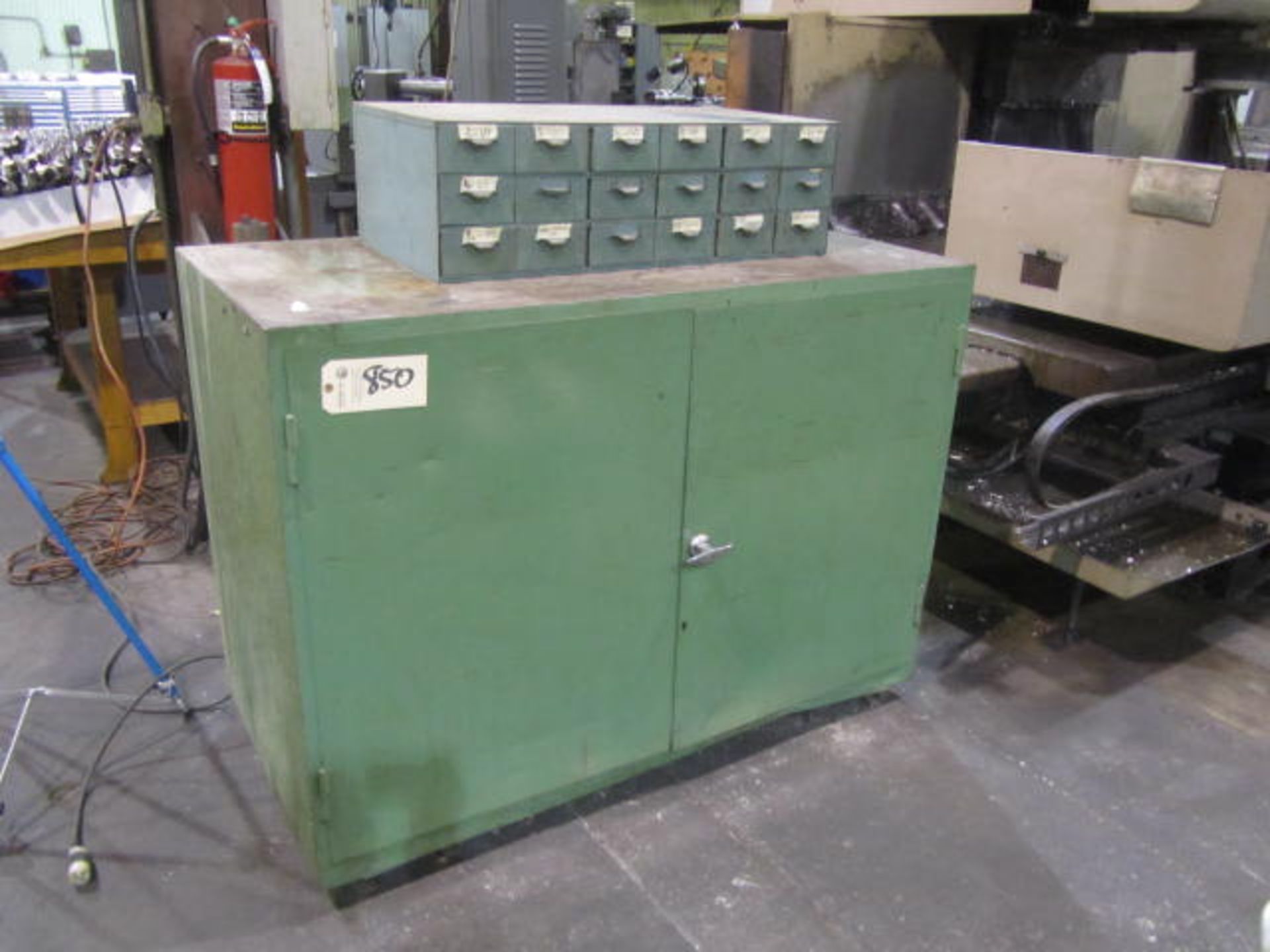 Green Heavy Duty Metal Storage Cabinet