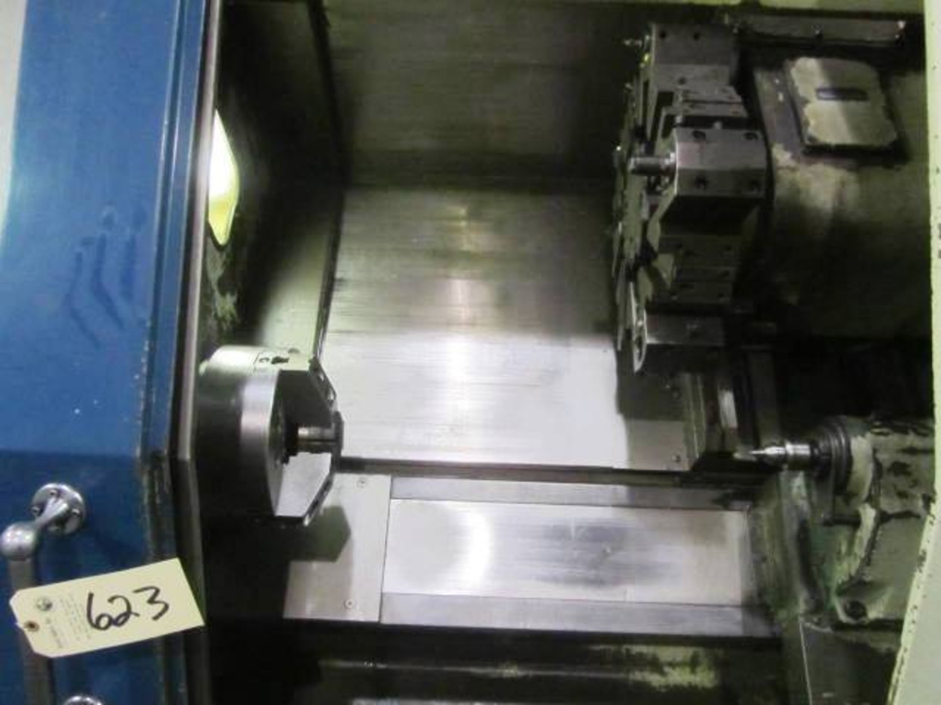 Daewoo Puma Model 10HC CNC Turning Center with 14'' Machining Diameter x 20'' Centers, 10'' 3-Jaw - Image 5 of 5