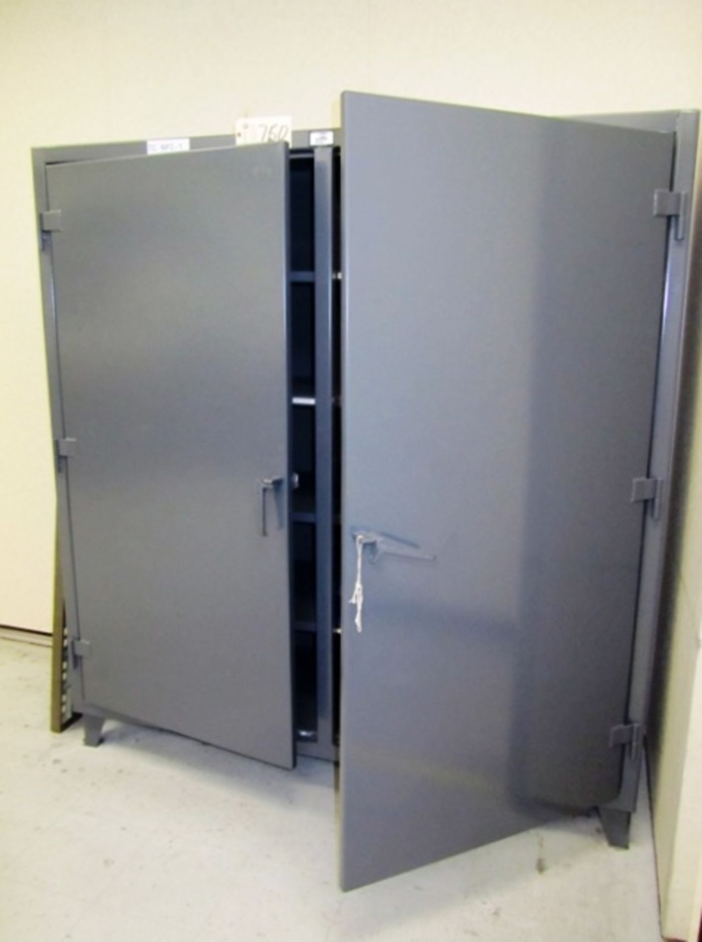 Strong Hold 2 Door Cabinet, 72'' x 78'' x 24''    **PLEASE NOTE: Loading Fee of $25 will be added to