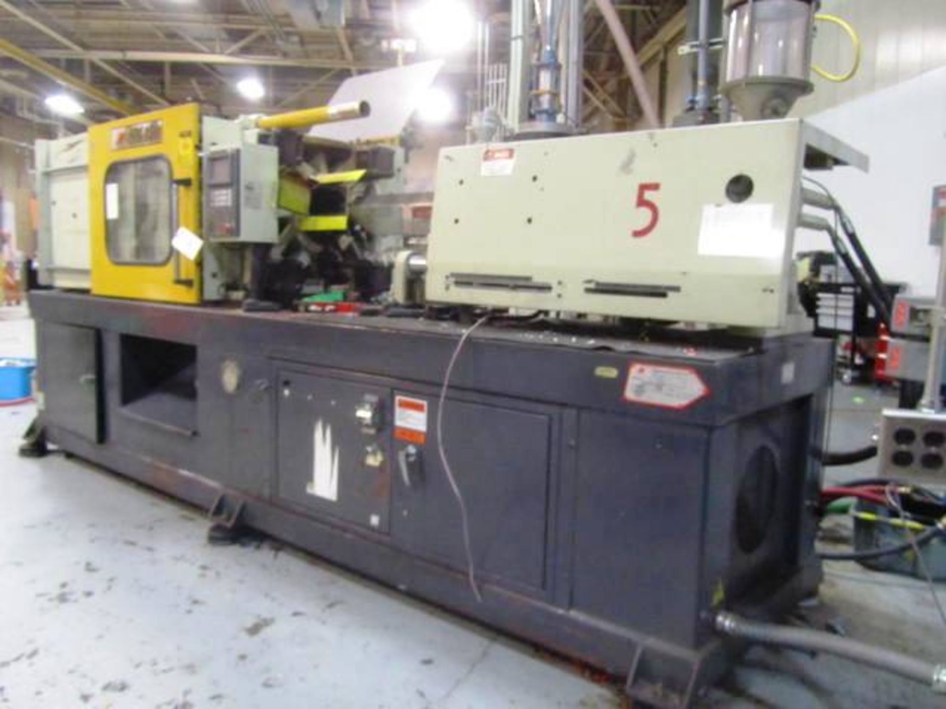 Asian Plastics Model SM-150 150 Ton CNC Horizontal Plastic Injection Molding Machine with 6oz Shot - Image 3 of 5