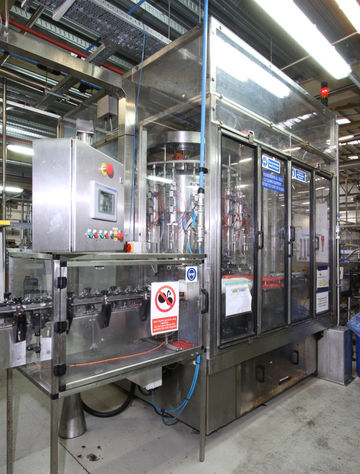 Farason 20 Head Volumetric Liquid Filling Machine.