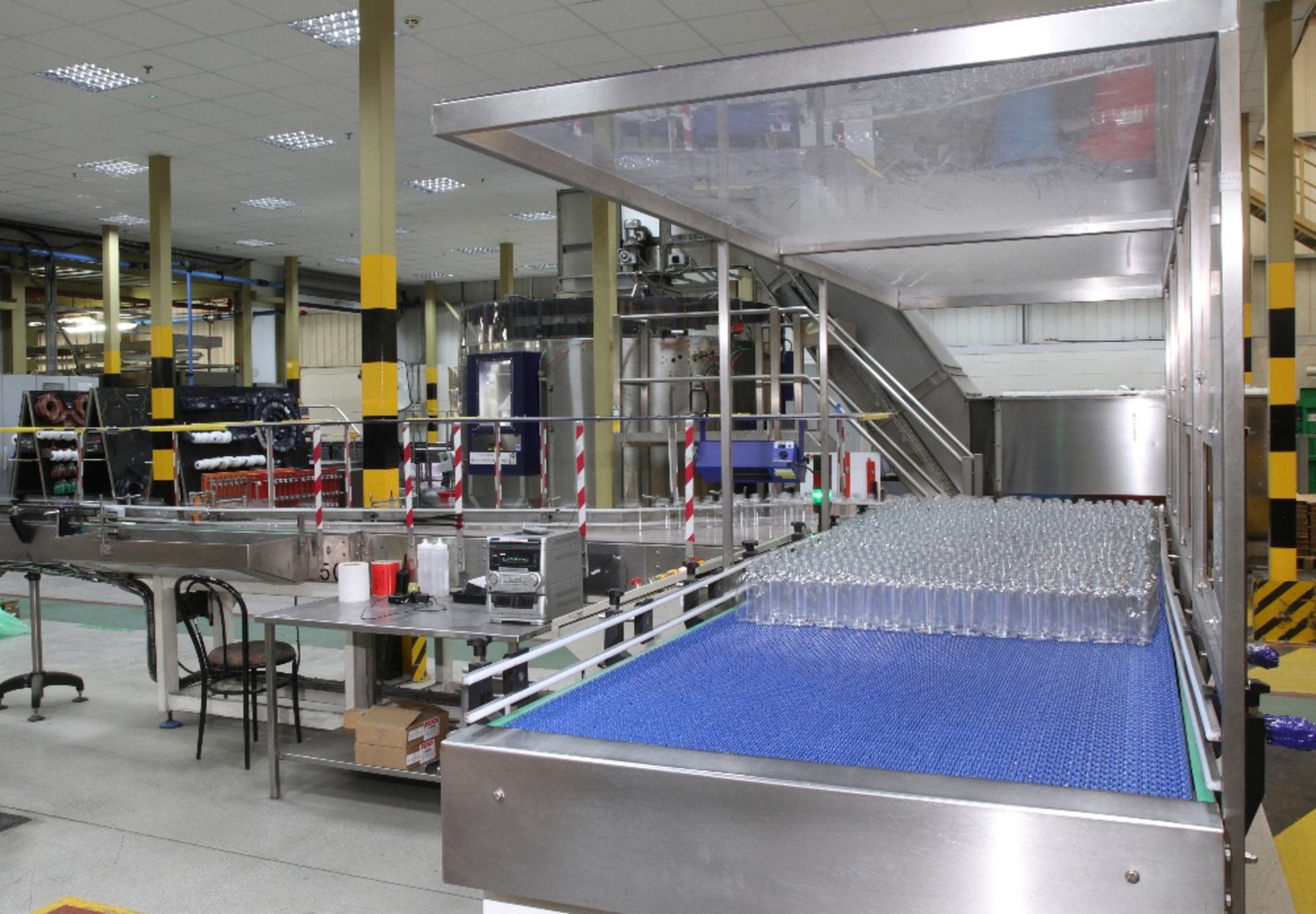 Contents Of World Class Manufacturer's Bottling Line.