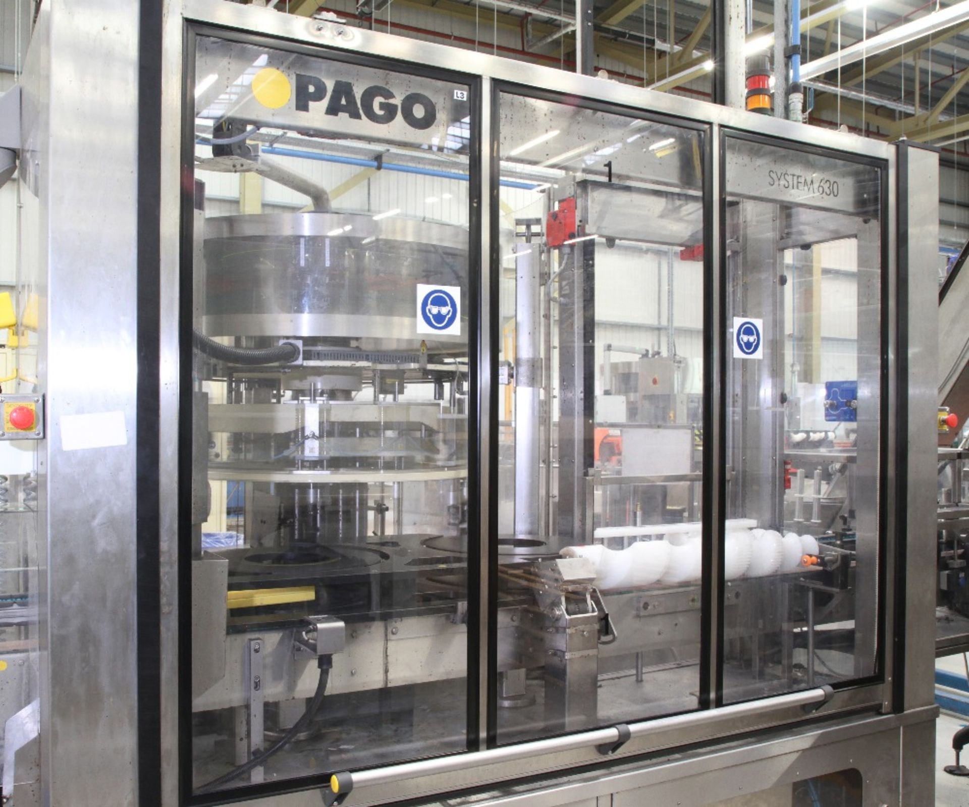 Ex PZ Cussons UK Ltd - Pago System 630M Labelling Machine - Type - 960.12.S4.E2 - Year 2008 - Image 3 of 17