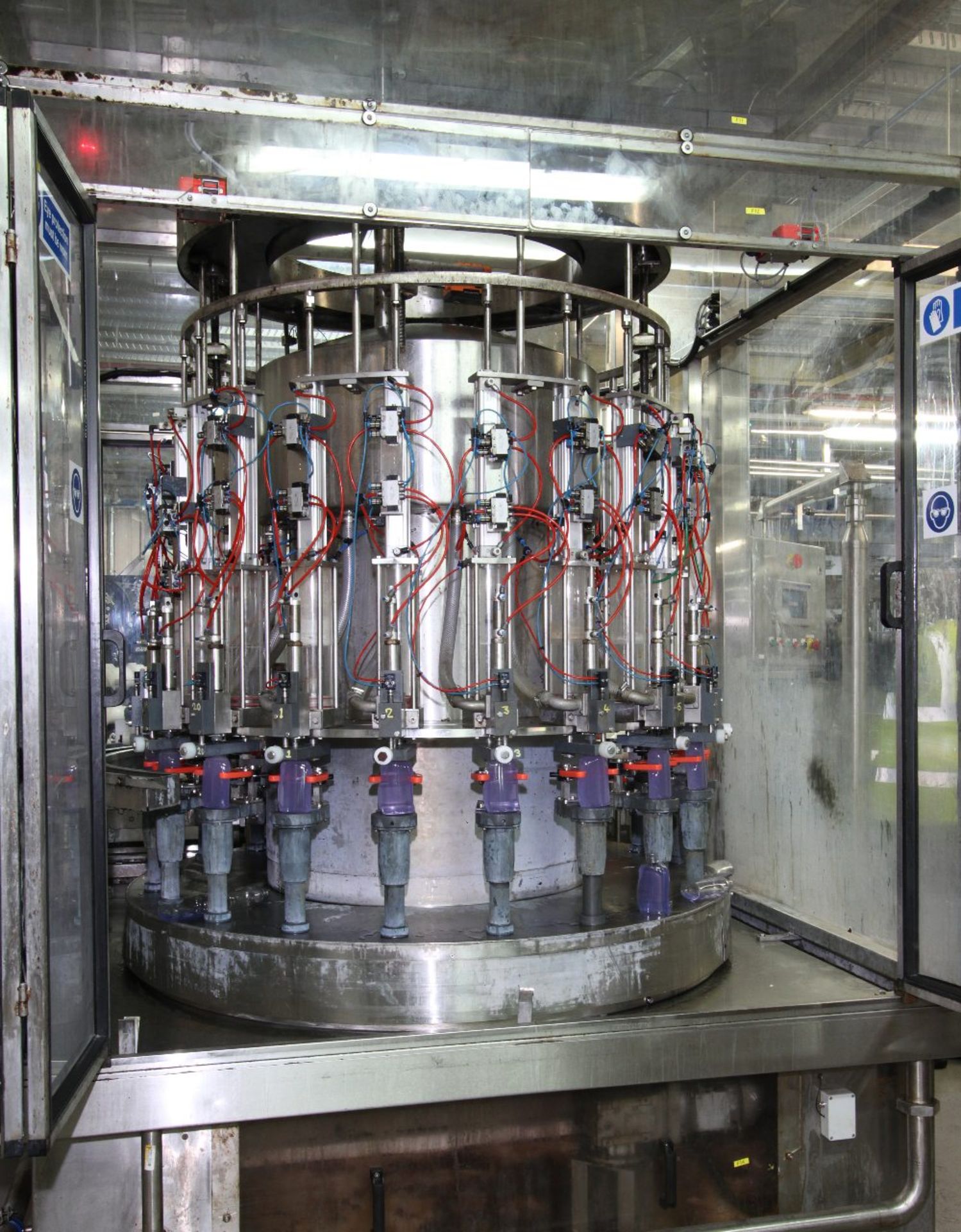 Ex PZ Cussons UK Ltd - Farason Multi Head Volumetric Liquid Filling Machine - Image 10 of 12