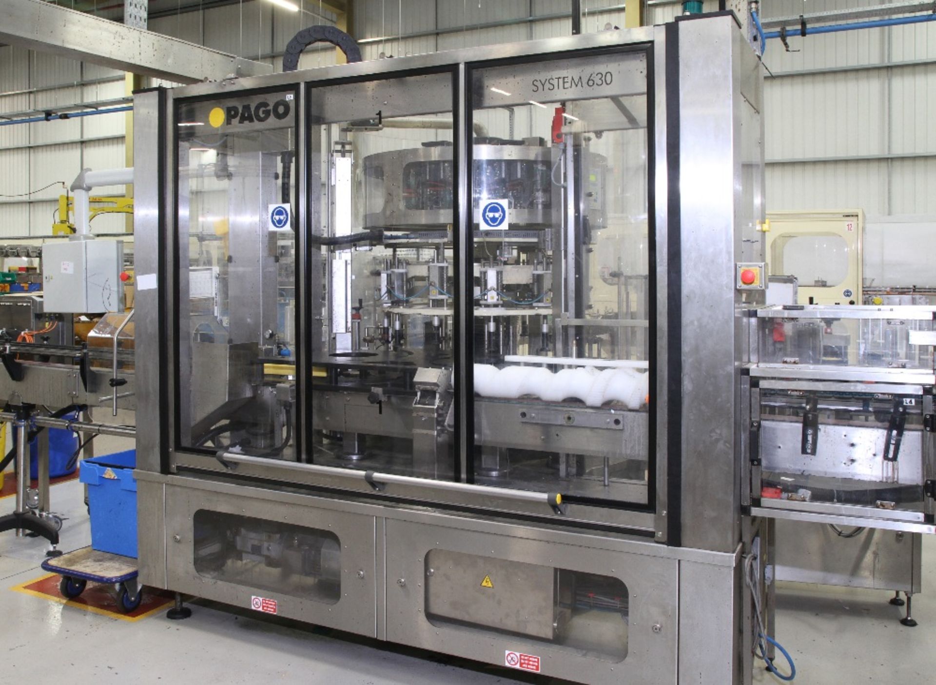 Ex PZ Cussons UK Ltd - Pago System 630M Labelling Machine - Type - 960.12.S4.E2 - Year 2008 - Image 16 of 17