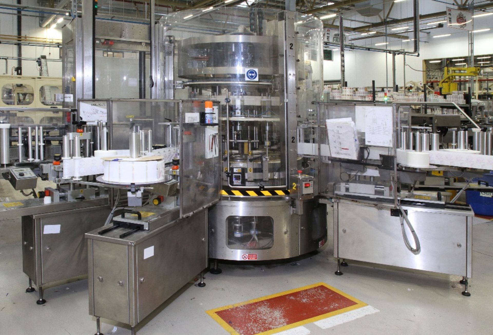 Ex PZ Cussons UK Ltd - Pago System 630M Labelling Machine - Type - 960.12.S4.E2 - Year 2008