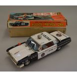 Tinplate friction driven Buick police ca