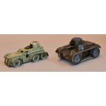 British Miniature Tinplate Tank, Made in