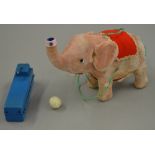 Ball-Blowing Circus Elephant: battery op