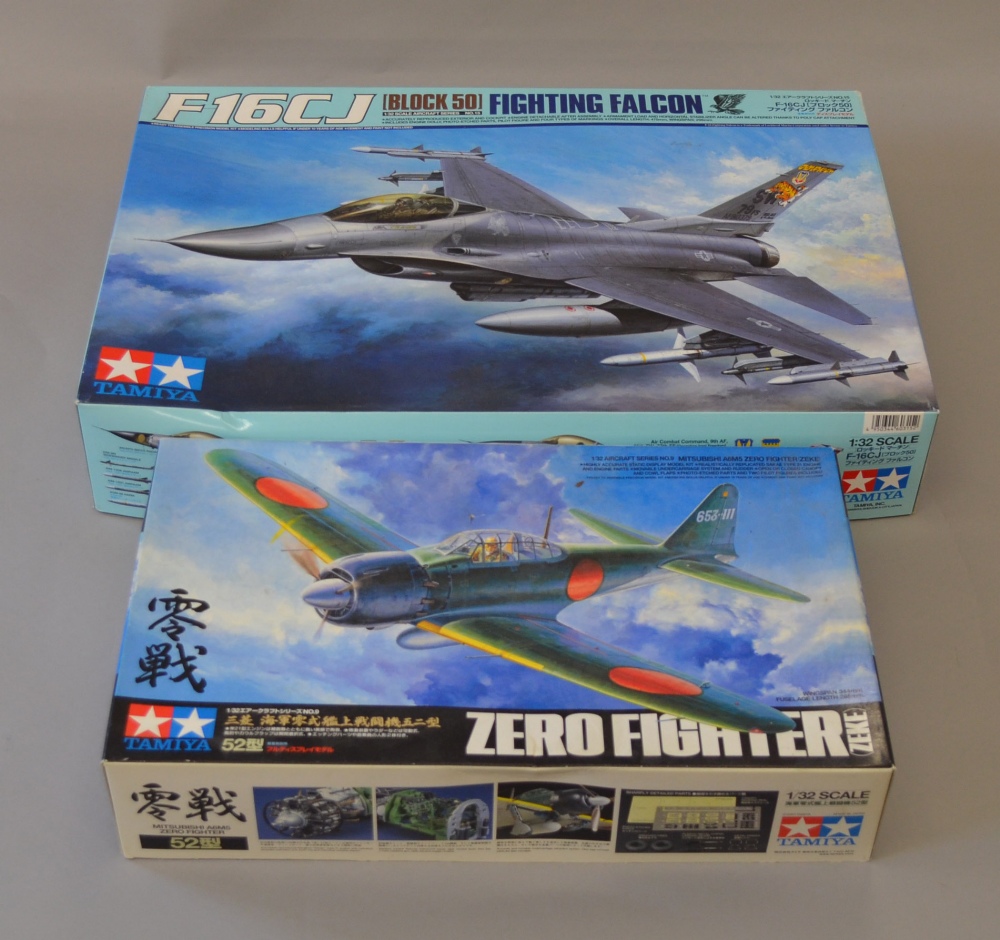 Tamiya Aircraft construction kits 1/32nd