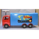 Triang rare tin-plate ride-on lorry in b