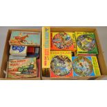 Quantity of assorted vintage jigsaws, co