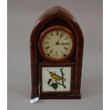 Clocks: 19th Century American mahogany c